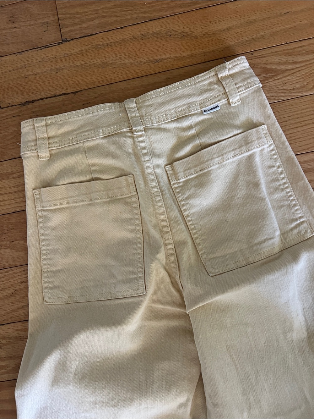 Billabong Light Yellow High-Rise Jeans - Picture 5 of 5